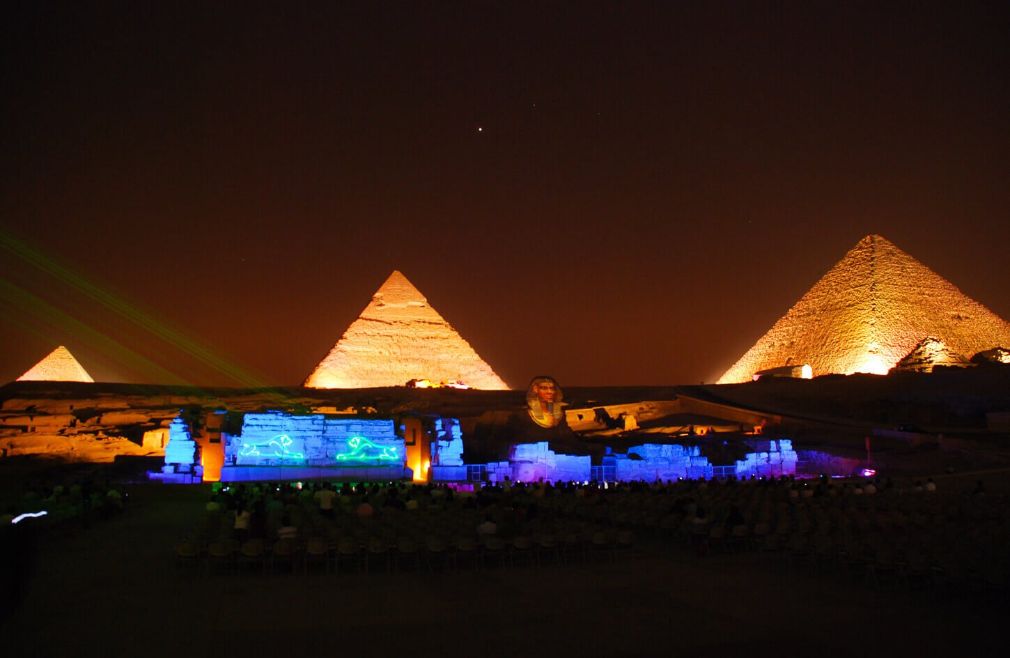 Giza Pyramids Sound & Light Show - Tut Egypt Travel