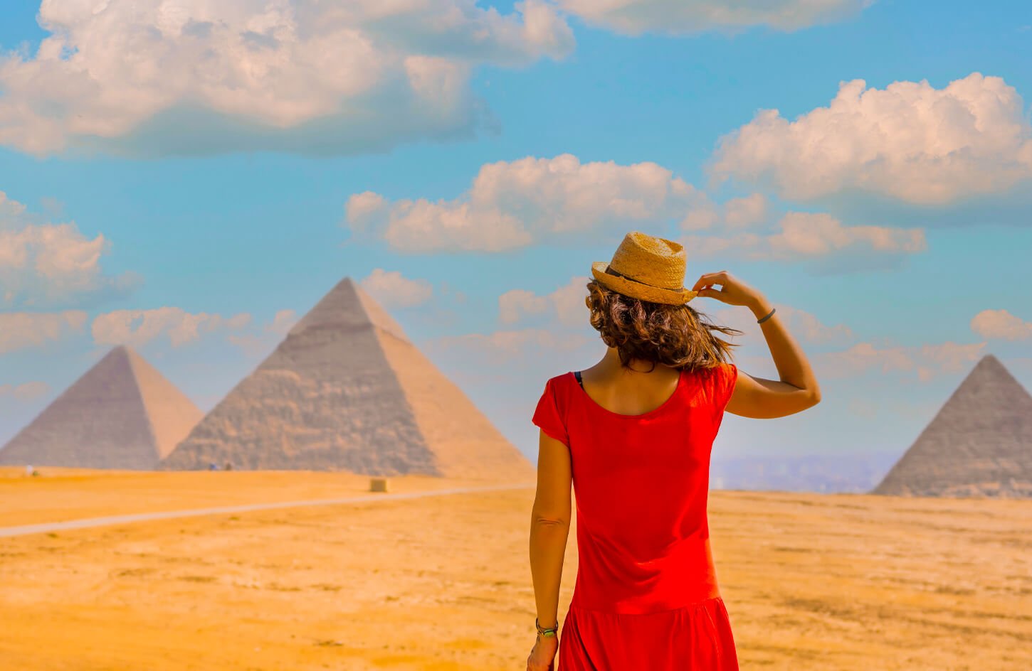 Photo Session At Giza Pyramids